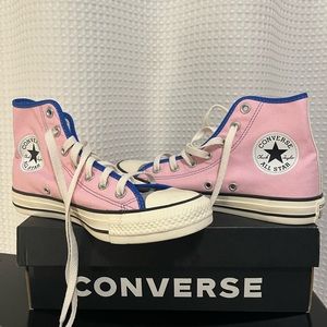 Women’s PINK high top converse